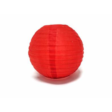 4inch Paper Lantern (Red) (10pcs)